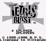 Tetris Blast (USA, Europe) (SGB Enhanced)